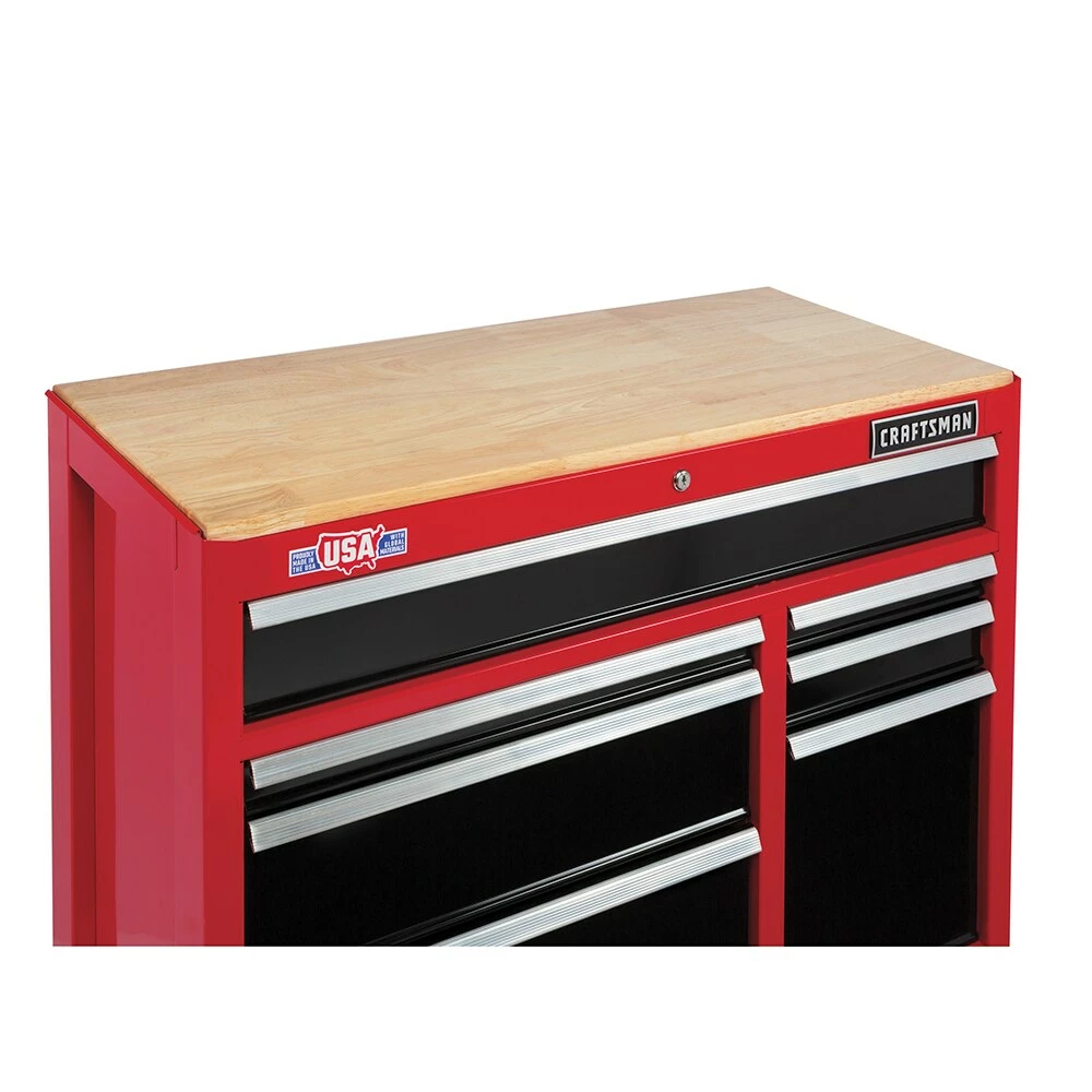 Best deal π€© CRAFTSMAN Bottom Tool Cabinets 2000 Series 41-in W x 35-in H 7-Drawer Steel Rolling Tool Cabinet (Red) π₯ 7 Best deal π€© CRAFTSMAN Bottom Tool Cabinets 2000 Series 41-in W x 35-in H 7-Drawer Steel Rolling Tool Cabinet (Red) π₯ - Image 7