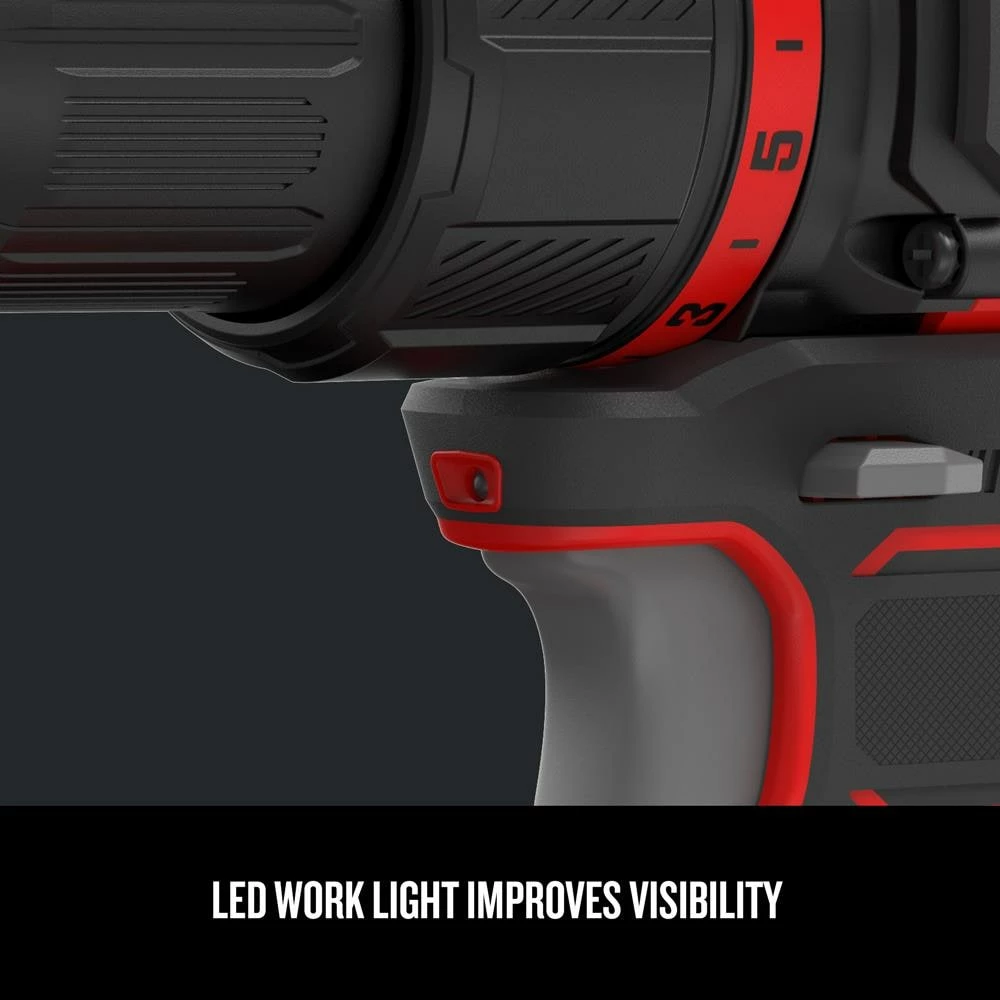 Promo ⭐ CRAFTSMAN Drills V20 20-volt Max 1/2-in Brushless Cordless Drill (1-Battery Included and Charger Included) ⌛ 6 Promo ⭐ CRAFTSMAN Drills V20 20-volt Max 1/2-in Brushless Cordless Drill (1-Battery Included and Charger Included) ⌛ - Image 6