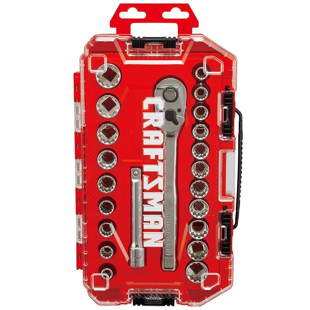 Outlet π CRAFTSMAN Ratchets & Ratchet Sets 22-Piece 72-Tooth 1/2-in Drive Quick-release Standard Ratchet Set π― 2 Outlet π CRAFTSMAN Ratchets & Ratchet Sets 22-Piece 72-Tooth 1/2-in Drive Quick-release Standard Ratchet Set π― - Image 2