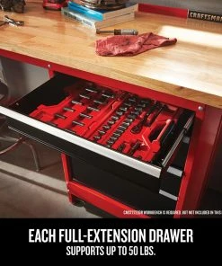 Best Sale 🎁 CRAFTSMAN Tool Storage Accessories 2000 Series Workbench, 4-drawer Storage Module ❤️ -Craftsman Official Shop 10730356