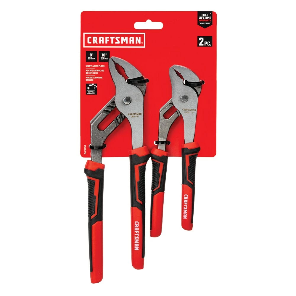 Discount π CRAFTSMAN Plier Sets 2-Pack Tongue & Groove Plier Set π 4 Discount π CRAFTSMAN Plier Sets 2-Pack Tongue & Groove Plier Set π - Image 4