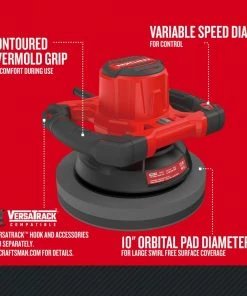 Best Sale ⌛ CRAFTSMAN Polishers 10-in Variable Speed Corded Polisher ✔️ -Craftsman Official Shop 11130355