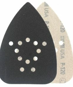 Cheapest 💯 CRAFTSMAN Power Tool Sandpaper Ceramic Mouse Sht 120 Grit 10pk 10-Piece Ceramic Alumina 120-Grit Detail Sandpaper 👍 -Craftsman Official Shop 11355895