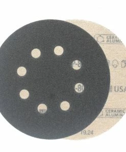 Best Pirce 🔥 CRAFTSMAN Power Tool Sandpaper 5 In 8H H/L Cer Disc 80 Grit 10pk 10-Piece Ceramic Alumina 80-Grit Disc Sandpaper 👏 -Craftsman Official Shop 11435594