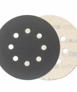 Cheap 🔥 CRAFTSMAN Power Tool Sandpaper 5 In 8H H/L Cer Disc 120 Grit 5pk 5-Piece Ceramic Alumina 120-Grit Disc Sandpaper ⌛ -Craftsman Official Shop 11435602