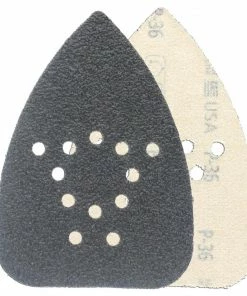 Brand new 🔥 CRAFTSMAN Power Tool Sandpaper Ceramic Mouse Sheet 36 Grit 8pk 8-Piece Ceramic Alumina 36-Grit Detail Sandpaper 🤩 -Craftsman Official Shop 11435665