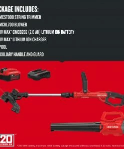 Outlet 🛒 CRAFTSMAN Power Equipment Combo Kits V20 2-Piece 20-volt Max Cordless Power Equipment Combo Kit ✨ -Craftsman Official Shop 11629525