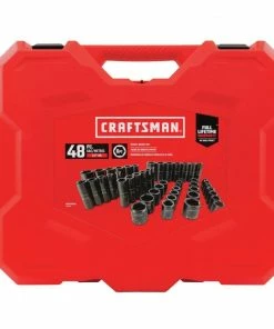 Outlet π CRAFTSMAN Impact Sockets & Impact Socket Sets 48-Piece Standard (SAE) and Metric Combination 1/2-in Drive Set 6-Point Impact Socket Set π― 6 Outlet π CRAFTSMAN Impact Sockets & Impact Socket Sets 48-Piece Standard (SAE) and Metric Combination 1/2-in Drive Set 6-Point Impact Socket Set π― -Craftsman Official Shop 11659441
