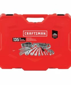 Best reviews of 😀 CRAFTSMAN Mechanics Tool Sets 135-Piece Standard (SAE) and Metric Combination Polished Chrome Mechanics Tool Set (1/4-in; 3/8-in) ⭐ -Craftsman Official Shop 11670802