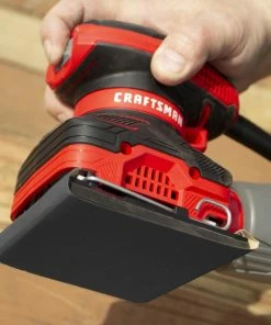 Promo ⌛ CRAFTSMAN Power Tool Sandpaper Ceramic 1/4 Sheet 80 Grit 10pk 10-Piece Ceramic Alumina 80-Grit Sheet Sandpaper ⭐ -Craftsman Official Shop 11732307