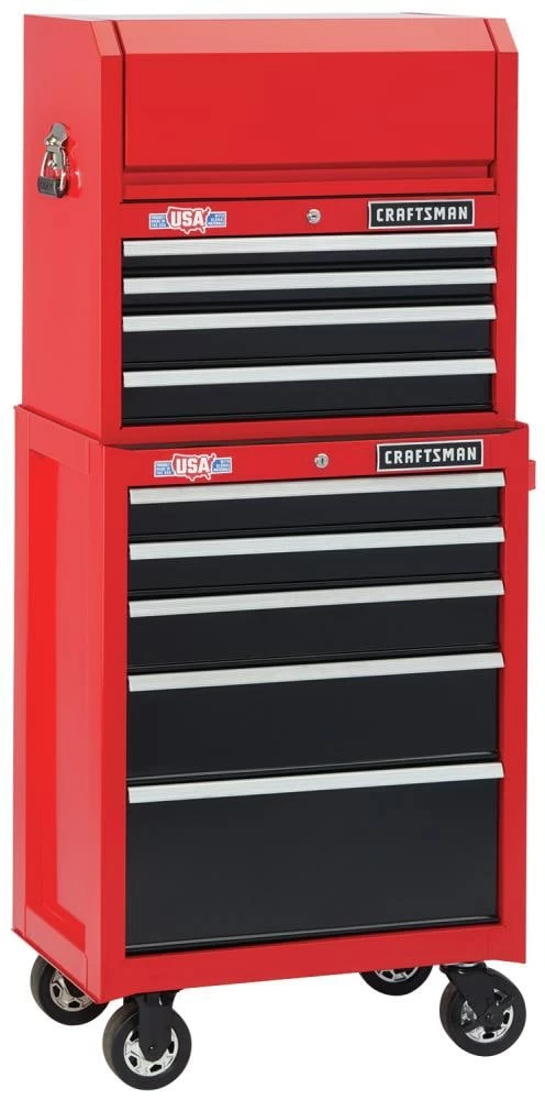 Wholesale π₯ CRAFTSMAN Bottom Tool Cabinets 2000 Series 26.5-in W x 37.5-in H 5-Drawer Steel Rolling Tool Cabinet (Red) β 20 Wholesale π₯ CRAFTSMAN Bottom Tool Cabinets 2000 Series 26.5-in W x 37.5-in H 5-Drawer Steel Rolling Tool Cabinet (Red) β - Image 20