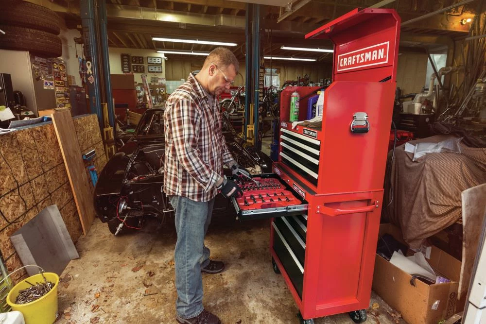 Wholesale π₯ CRAFTSMAN Bottom Tool Cabinets 2000 Series 26.5-in W x 37.5-in H 5-Drawer Steel Rolling Tool Cabinet (Red) β 21 Wholesale π₯ CRAFTSMAN Bottom Tool Cabinets 2000 Series 26.5-in W x 37.5-in H 5-Drawer Steel Rolling Tool Cabinet (Red) β - Image 21