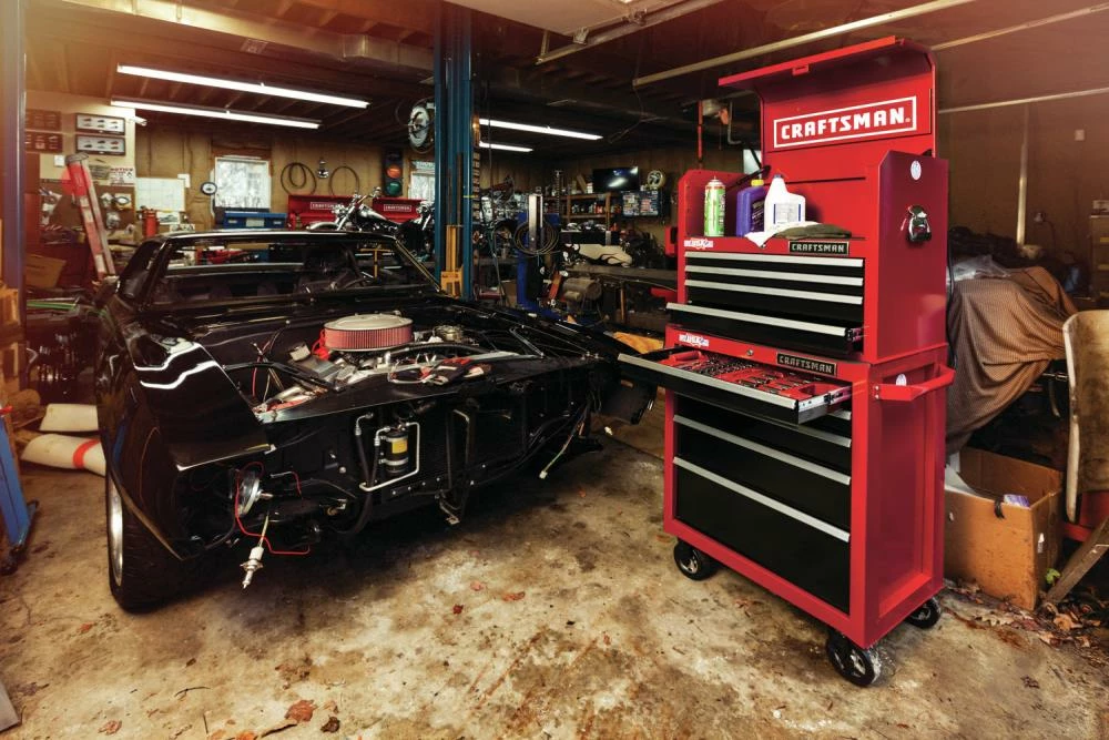 Wholesale π₯ CRAFTSMAN Bottom Tool Cabinets 2000 Series 26.5-in W x 37.5-in H 5-Drawer Steel Rolling Tool Cabinet (Red) β 25 Wholesale π₯ CRAFTSMAN Bottom Tool Cabinets 2000 Series 26.5-in W x 37.5-in H 5-Drawer Steel Rolling Tool Cabinet (Red) β - Image 25