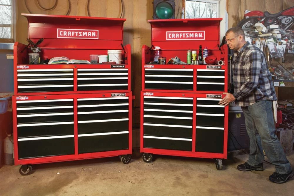 Cheapest π― CRAFTSMAN Bottom Tool Cabinets 2000 Series 41-in W x 37.5-in H 10-Drawer Steel Rolling Tool Cabinet (Red) βοΈ 17 Cheapest π― CRAFTSMAN Bottom Tool Cabinets 2000 Series 41-in W x 37.5-in H 10-Drawer Steel Rolling Tool Cabinet (Red) βοΈ - Image 17