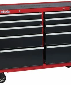 Buy ⌛ CRAFTSMAN Bottom Tool Cabinets 2000 Series 52-in W x 37.5-in H 10-Drawer Steel Rolling Tool Cabinet (Red) 🔥 -Craftsman Official Shop 11975647