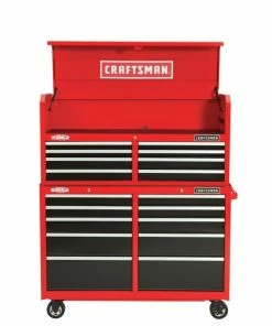 Buy ⌛ CRAFTSMAN Bottom Tool Cabinets 2000 Series 52-in W x 37.5-in H 10-Drawer Steel Rolling Tool Cabinet (Red) 🔥 -Craftsman Official Shop 11975649