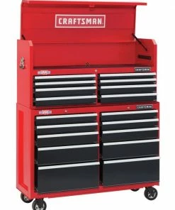 Buy ⌛ CRAFTSMAN Bottom Tool Cabinets 2000 Series 52-in W x 37.5-in H 10-Drawer Steel Rolling Tool Cabinet (Red) 🔥 -Craftsman Official Shop 11975651
