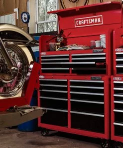 Coupon 💯 CRAFTSMAN Top Tool Chests 2000 Series 51.5-in W x 24.5-in H 8-Drawer Steel Tool Chest (Red) ❤️ -Craftsman Official Shop 11994215