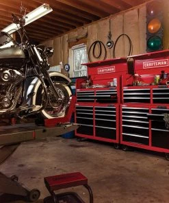 Coupon 💯 CRAFTSMAN Top Tool Chests 2000 Series 51.5-in W x 24.5-in H 8-Drawer Steel Tool Chest (Red) ❤️ -Craftsman Official Shop 11994219 scaled