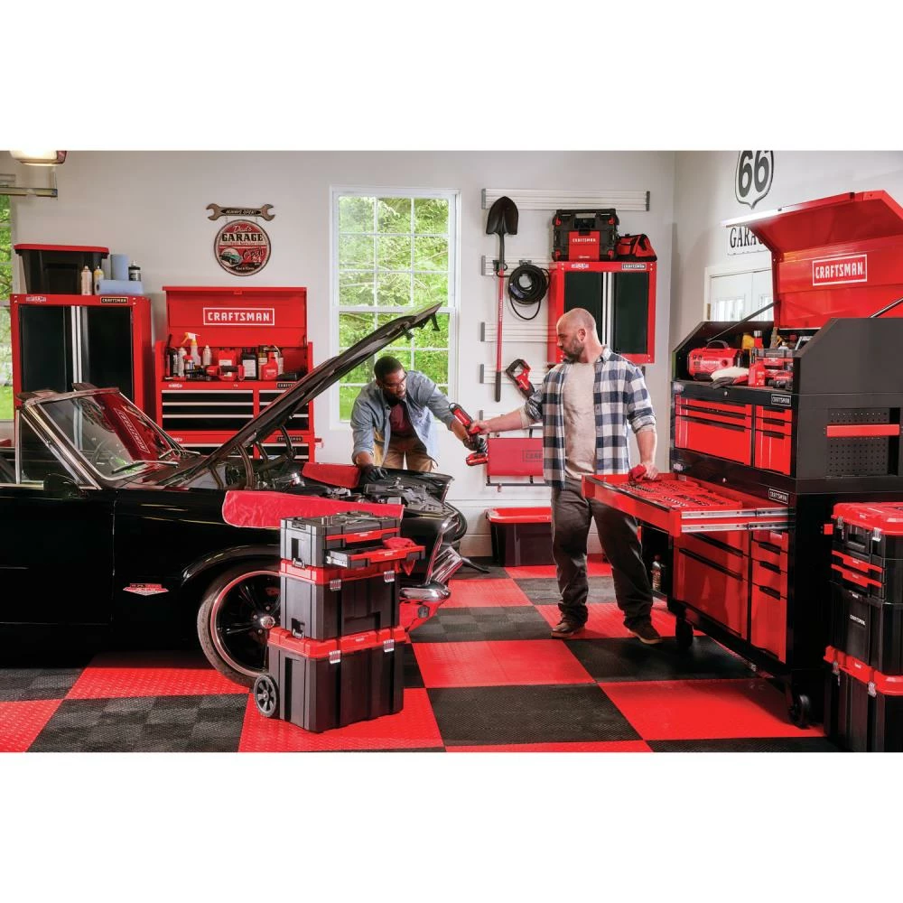 Top 10 ⭐ CRAFTSMAN Portable Tool Boxes VERSASTACK System 20-in Red Plastic Wheels Lockable Tool Box ✔️ 13 Top 10 ⭐ CRAFTSMAN Portable Tool Boxes VERSASTACK System 20-in Red Plastic Wheels Lockable Tool Box ✔️ - Image 13