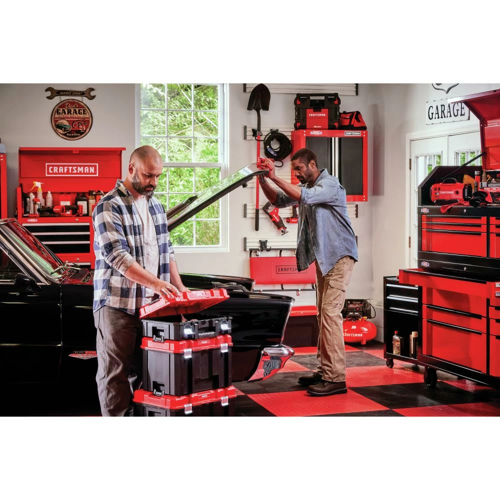 Top 10 ⭐ CRAFTSMAN Portable Tool Boxes VERSASTACK System 20-in Red Plastic Wheels Lockable Tool Box ✔️ 14 Top 10 ⭐ CRAFTSMAN Portable Tool Boxes VERSASTACK System 20-in Red Plastic Wheels Lockable Tool Box ✔️ - Image 14