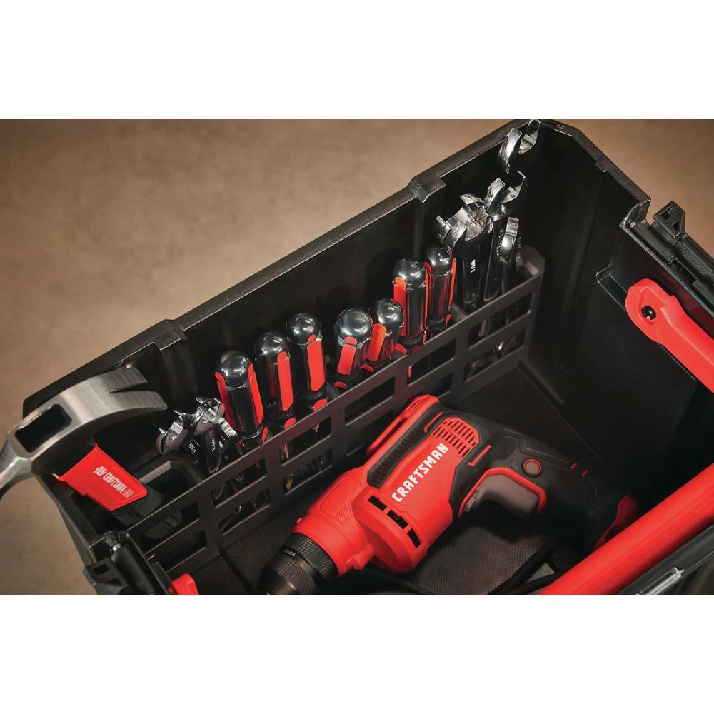 Hot Sale βοΈ CRAFTSMAN Portable Tool Boxes VERSASTACK System 17-in Red Plastic Tool Box π 3 Hot Sale βοΈ CRAFTSMAN Portable Tool Boxes VERSASTACK System 17-in Red Plastic Tool Box π - Image 3