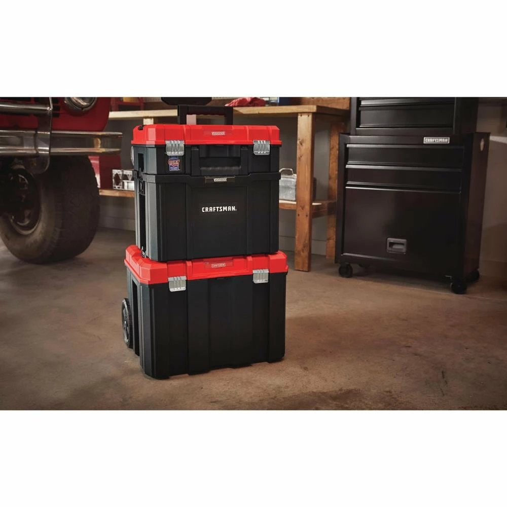 Hot Sale βοΈ CRAFTSMAN Portable Tool Boxes VERSASTACK System 17-in Red Plastic Tool Box π 4 Hot Sale βοΈ CRAFTSMAN Portable Tool Boxes VERSASTACK System 17-in Red Plastic Tool Box π - Image 4