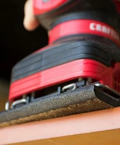 Promo ⌛ CRAFTSMAN Power Tool Sandpaper Ceramic 1/4 Sheet 80 Grit 10pk 10-Piece Ceramic Alumina 80-Grit Sheet Sandpaper ⭐ -Craftsman Official Shop 12024932