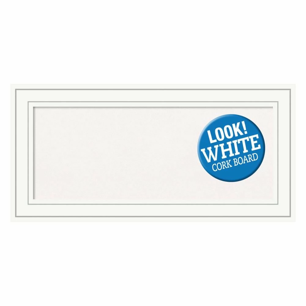 Flash Sale β¨ Amanti Art Memo Boards Craftsman White Frame Collection 34.88-in W x 16.88-in H Landscape or Portrait Bulletin Board π 1 Flash Sale β¨ Amanti Art Memo Boards Craftsman White Frame Collection 34.88-in W x 16.88-in H Landscape or Portrait Bulletin Board π