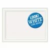 Outlet 🤩 Amanti Art Memo Boards Craftsman White Frame Collection 32.88-in W x 24.88-in H Landscape or Portrait Bulletin Board 🔥