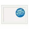 Hot Sale 🌟 Amanti Art Memo Boards Craftsman White Frame Collection 28.88-in W x 20.88-in H Landscape or Portrait Bulletin Board ✨