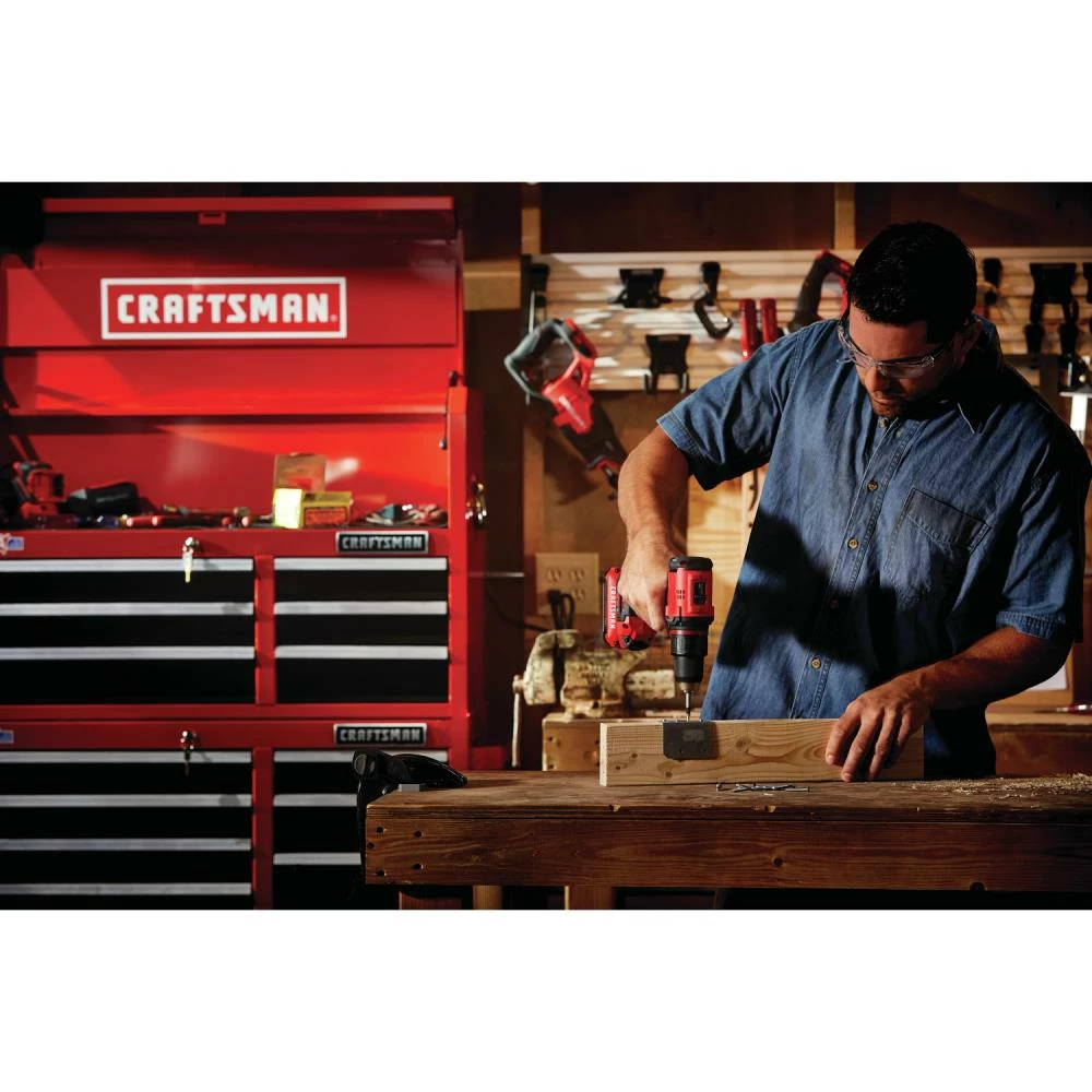 Promo ⭐ CRAFTSMAN Drills V20 20-volt Max 1/2-in Brushless Cordless Drill (1-Battery Included and Charger Included) ⌛ 11 Promo ⭐ CRAFTSMAN Drills V20 20-volt Max 1/2-in Brushless Cordless Drill (1-Battery Included and Charger Included) ⌛ - Image 11