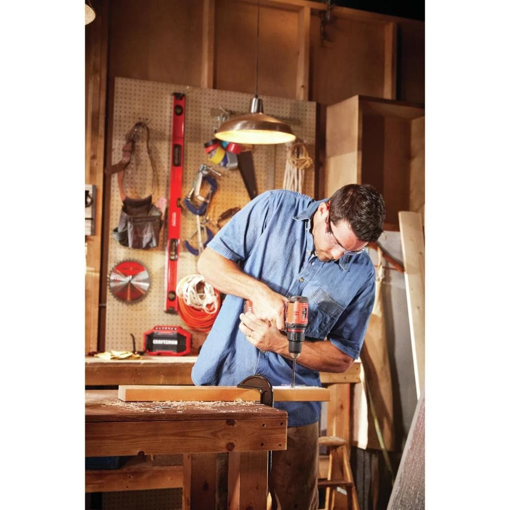 Promo ⭐ CRAFTSMAN Drills V20 20-volt Max 1/2-in Brushless Cordless Drill (1-Battery Included and Charger Included) ⌛ 13 Promo ⭐ CRAFTSMAN Drills V20 20-volt Max 1/2-in Brushless Cordless Drill (1-Battery Included and Charger Included) ⌛ - Image 13