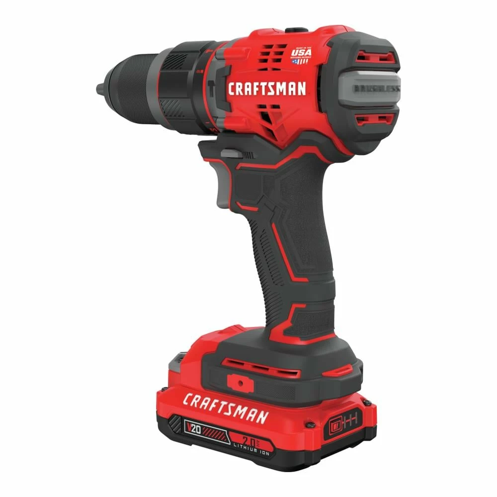Best reviews of π CRAFTSMAN Hammer Drills V20 1/2-in 20-volt Max Variable Speed Brushless Cordless Hammer Drill (2-Batteries Included) π₯ 10 Best reviews of π CRAFTSMAN Hammer Drills V20 1/2-in 20-volt Max Variable Speed Brushless Cordless Hammer Drill (2-Batteries Included) π₯ - Image 10