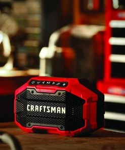 Flash Sale ⭐ CRAFTSMAN Jobsite Radios V20 20-Volt Max Cordless Jobsite Bluetooth Speaker 👏 -Craftsman Official Shop 12115514
