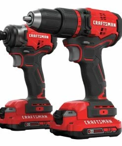 Wholesale 🤩 CRAFTSMAN Power Tool Combo Kits V20 2-Tool 20-Volt Max Brushless Power Tool Combo Kit with Soft Case (2-Batteries Included and Charger Included) 🎉 -Craftsman Official Shop 12128368