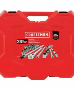 Wholesale 😍 CRAFTSMAN Mechanics Tool Sets 33-Piece Standard (SAE) and Metric Combination Polished Chrome Mechanics Tool Set (3/8-in) 😀 -Craftsman Official Shop 12190897