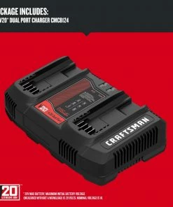 Discount β CRAFTSMAN Power Tool Batteries & Chargers 20-Volt Max Power Station π 13 Discount β CRAFTSMAN Power Tool Batteries & Chargers 20-Volt Max Power Station π -Craftsman Official Shop 12231843