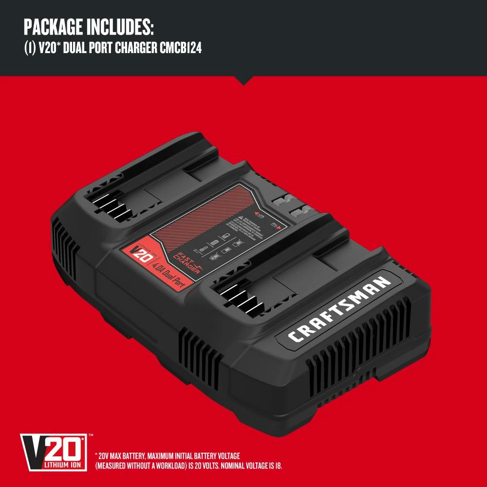 Discount β CRAFTSMAN Power Tool Batteries & Chargers 20-Volt Max Power Station π 4 Discount β CRAFTSMAN Power Tool Batteries & Chargers 20-Volt Max Power Station π - Image 4