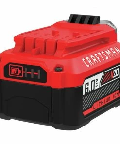 Best Sale 🛒 CRAFTSMAN Power Tool Batteries & Chargers V20 20-Volt Max 6 Amp-Hour Lithium Power Tool Battery 🎉 -Craftsman Official Shop 12232011