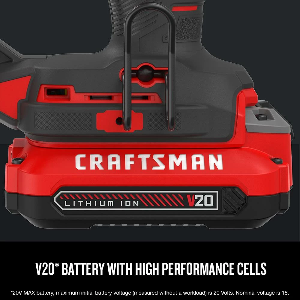 Promo π CRAFTSMAN Nailers V20 18-Gauge 20-Volt Max Cordless Brad Nailer 𧨠11 Promo π CRAFTSMAN Nailers V20 18-Gauge 20-Volt Max Cordless Brad Nailer 𧨠- Image 11