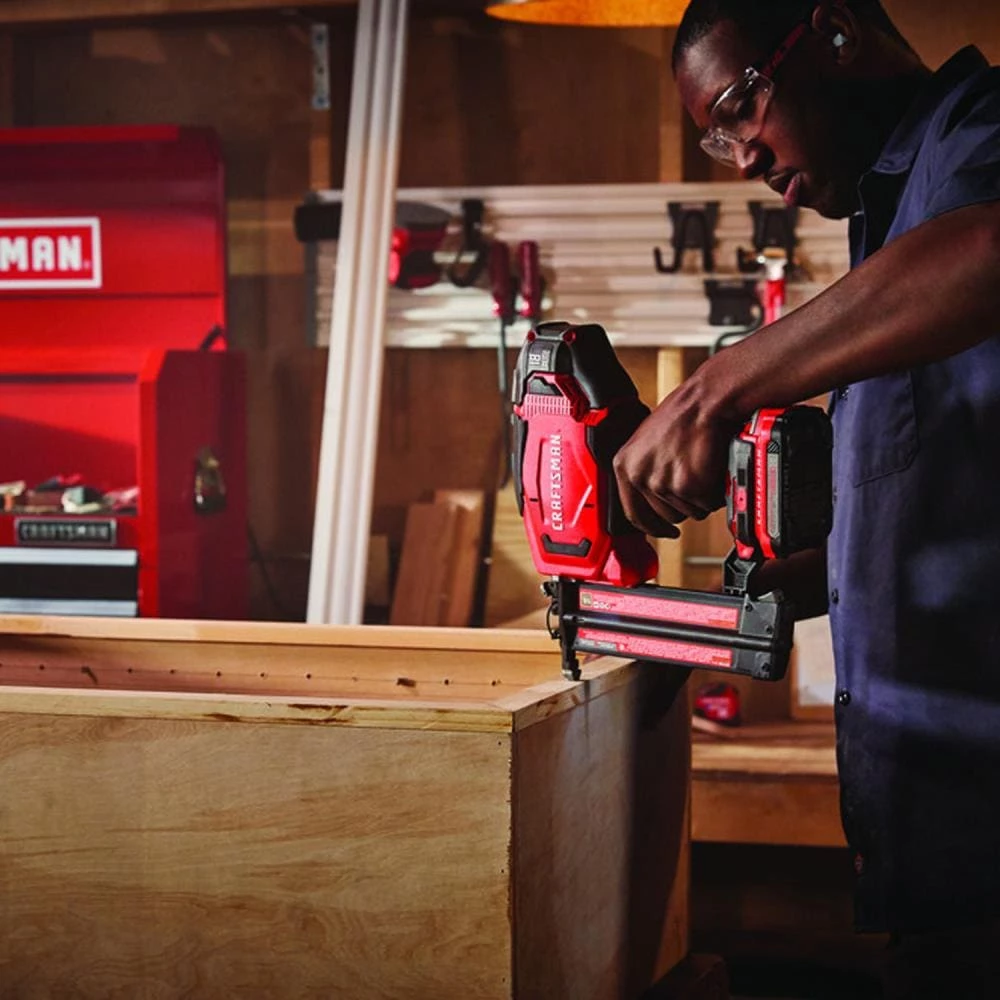Promo π CRAFTSMAN Nailers V20 18-Gauge 20-Volt Max Cordless Brad Nailer 𧨠12 Promo π CRAFTSMAN Nailers V20 18-Gauge 20-Volt Max Cordless Brad Nailer 𧨠- Image 12