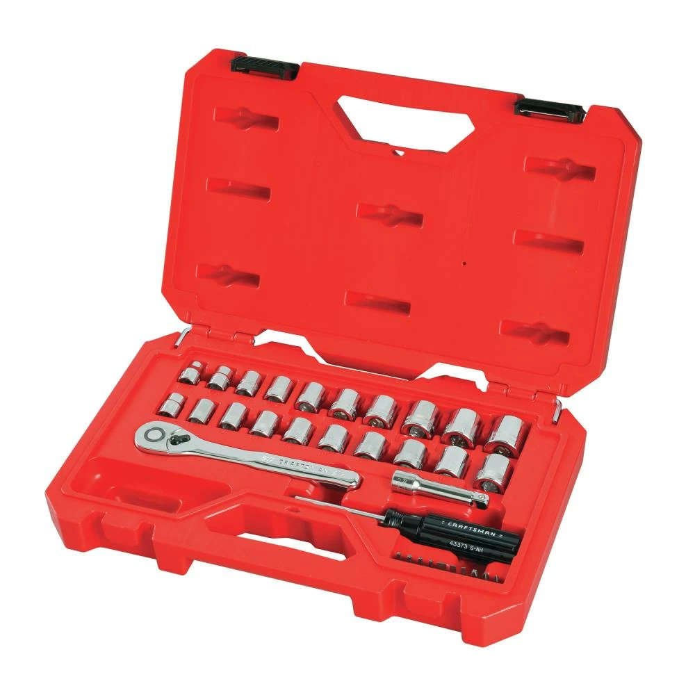 Deals π CRAFTSMAN Mechanics Tool Sets 33-Piece Standard (SAE) and Metric Combination Polished Chrome Mechanics Tool Set (3/8-in) π 4 Deals π CRAFTSMAN Mechanics Tool Sets 33-Piece Standard (SAE) and Metric Combination Polished Chrome Mechanics Tool Set (3/8-in) π - Image 4