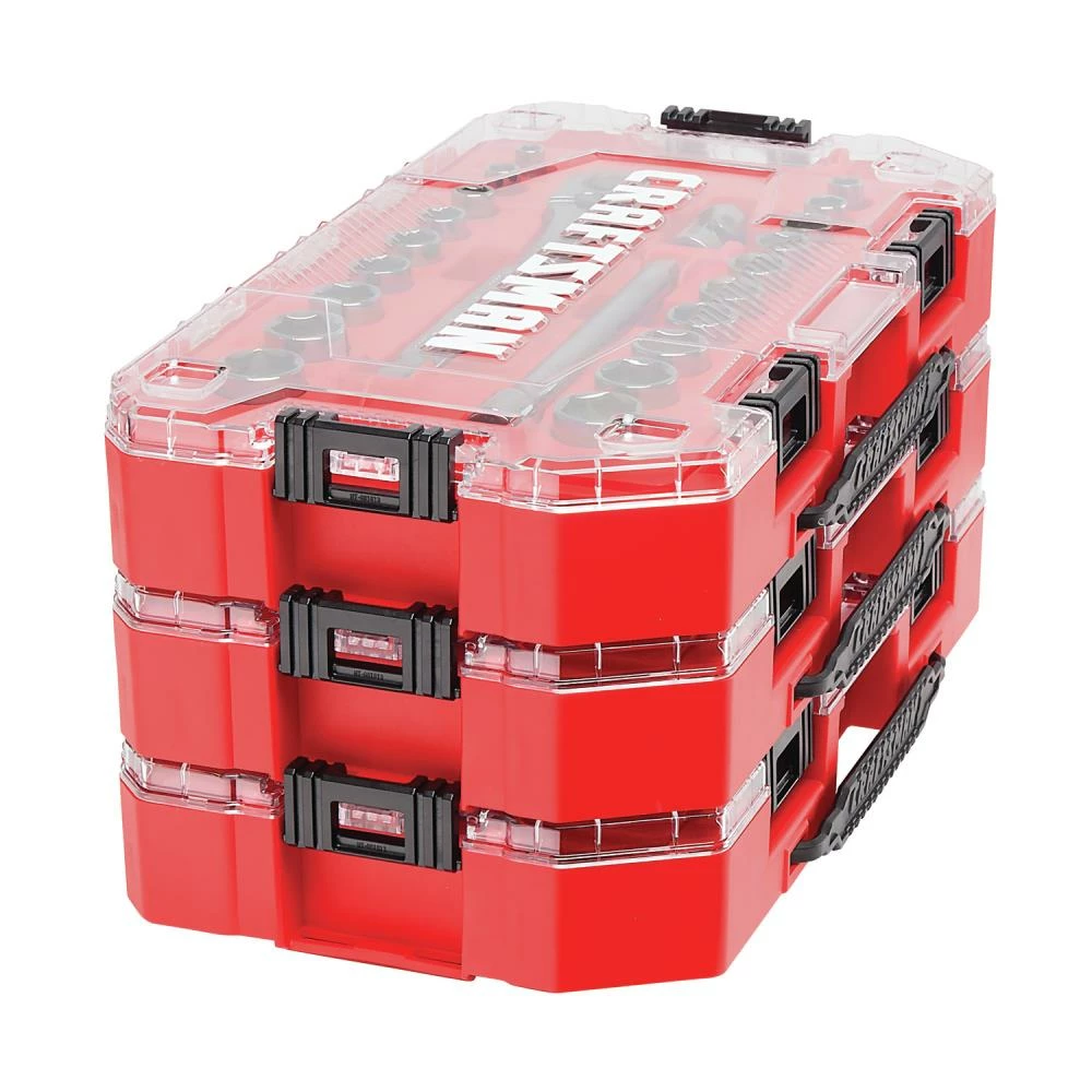 Cheapest β CRAFTSMAN Mechanics Tool Sets 22-Piece Standard (SAE) and Metric Combination Gunmetal Chrome Mechanics Tool Set (3/8-in) 𧨠9 Cheapest β CRAFTSMAN Mechanics Tool Sets 22-Piece Standard (SAE) and Metric Combination Gunmetal Chrome Mechanics Tool Set (3/8-in) 𧨠- Image 9