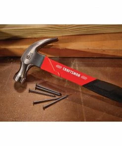 Best Pirce 💯 CRAFTSMAN Hammers 16-oz Smooth Face Steel Head Fiberglass Claw Hammer ❤️ -Craftsman Official Shop 12282959