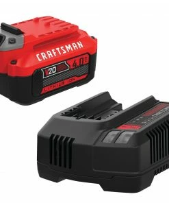 Discount 🎁 CRAFTSMAN Power Tool Batteries & Chargers Power Tool Battery Kit (Included) 🔥