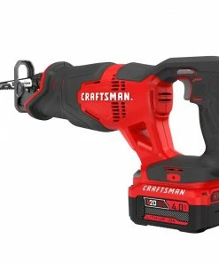 Discount 🔥 CRAFTSMAN Reciprocating Saws V20 20-volt Max Variable Speed Cordless Reciprocating Saw (Charger Included and Battery Included) 🛒 -Craftsman Official Shop 14029061