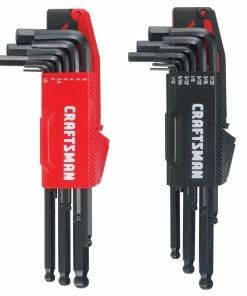 Buy 🛒 CRAFTSMAN Hex Keys & Torx Keys 20-key Standard (Sae) and Metric Combination Hex Key Set 🎉