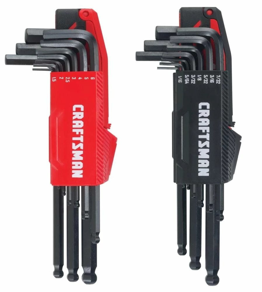 Buy π CRAFTSMAN Hex Keys & Torx Keys 20-key Standard (Sae) and Metric Combination Hex Key Set π 1 Buy π CRAFTSMAN Hex Keys & Torx Keys 20-key Standard (Sae) and Metric Combination Hex Key Set π