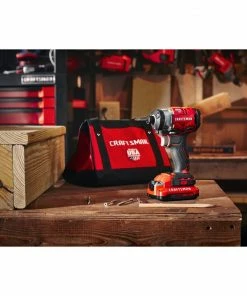 Discount 😀 CRAFTSMAN Impact Drivers V20 20-volt Max Variable Speed Brushless Cordless Impact Driver (2-Batteries Included) 👍 -Craftsman Official Shop 14206543